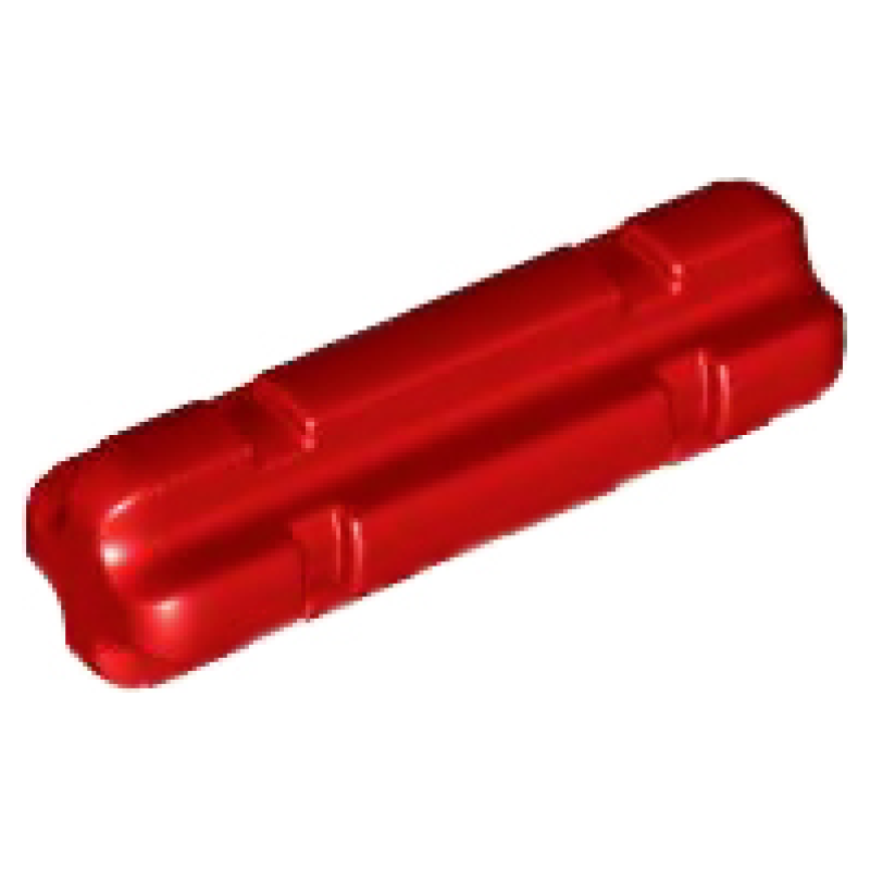 Technic, As 2L met inkepingen Red